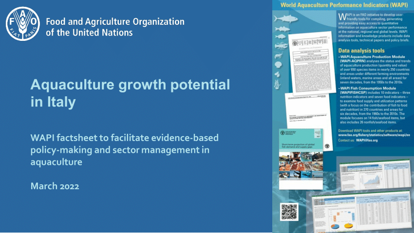 PDF Aquaculture growth potential in Italy