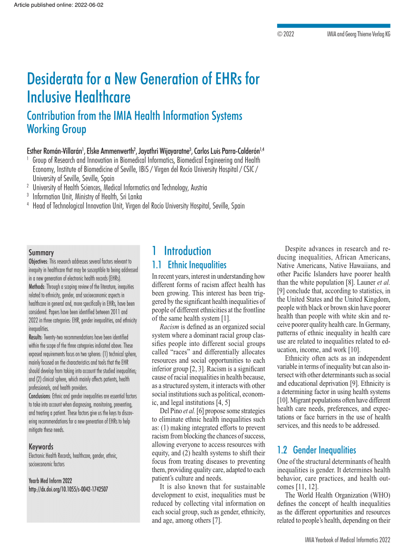 pdf-desiderata-for-a-new-generation-of-ehrs-for-inclusive-healthcare-contribution-from-the