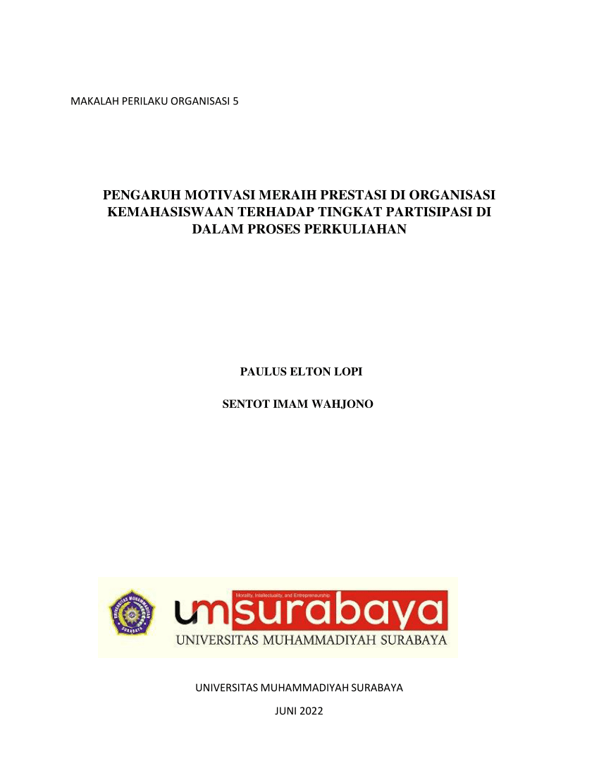 Pdf Peranan Organisasi Kemahasiswaan Terhadap Perkembangan Hot Sex Picture 3117