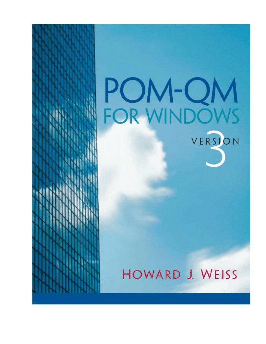 pom-qm for windows