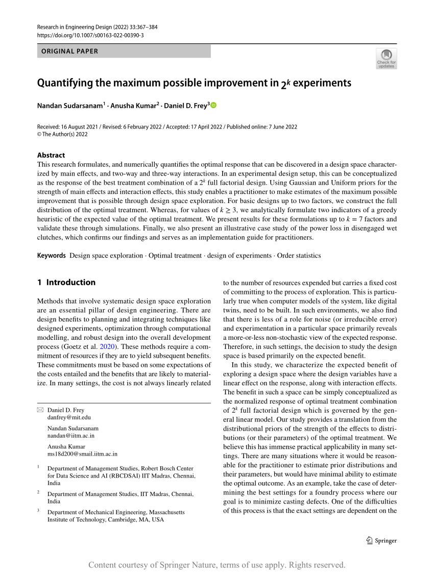 pdf-quantifying-the-maximum-possible-improvement-in-2-k-experiments