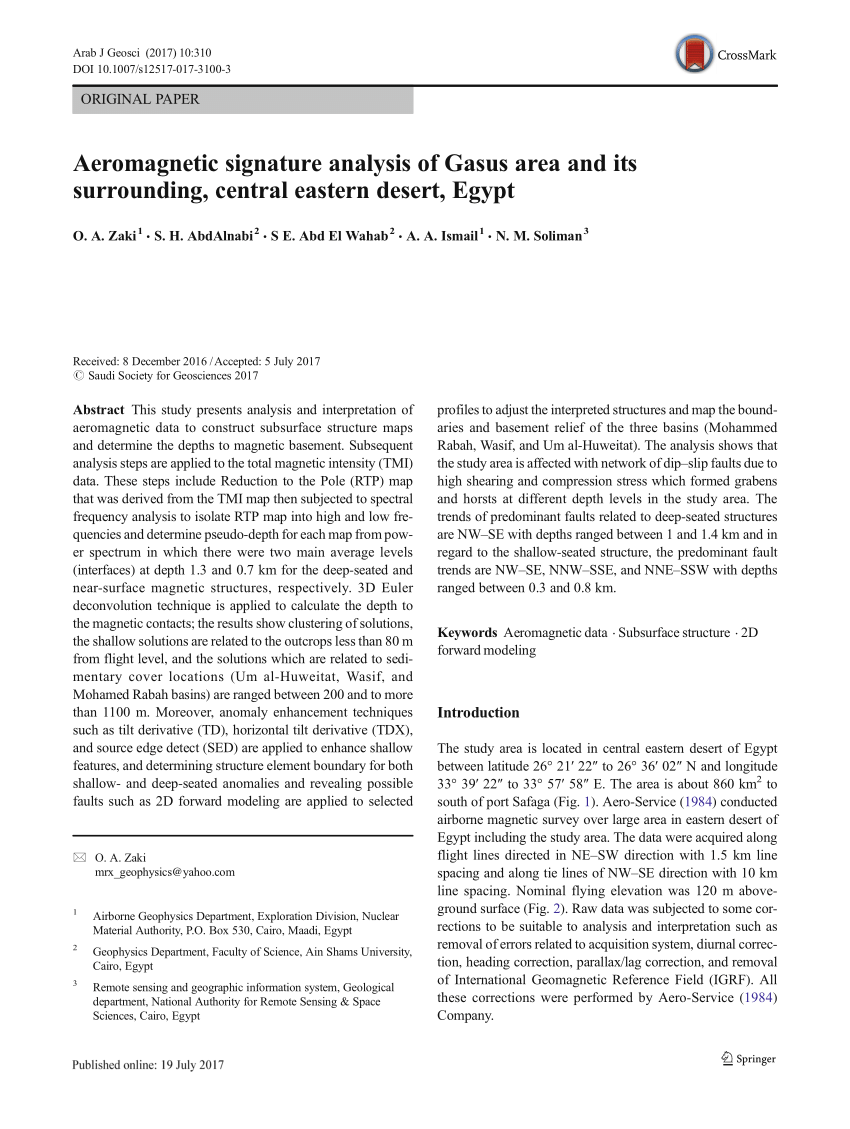 Subsurface structural trends of the offshore Nile Delta area