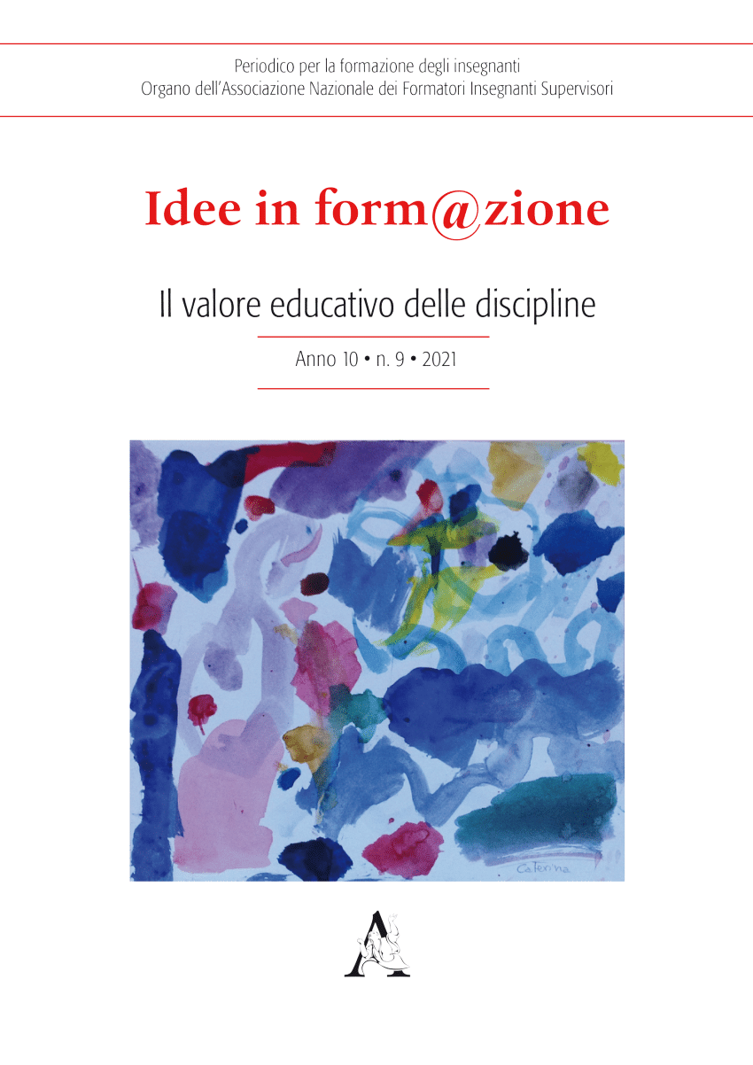 PDF) Idee in form@zione 9 - Il valore educativo delle discipline