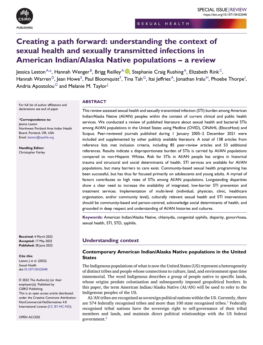 PDF Creating a path forward understanding the context of sexual