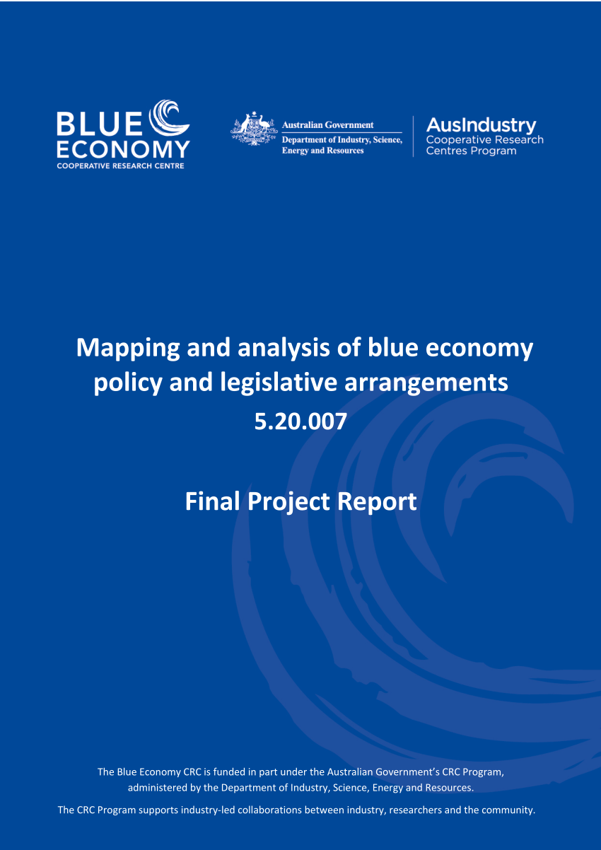 thesis blue economy