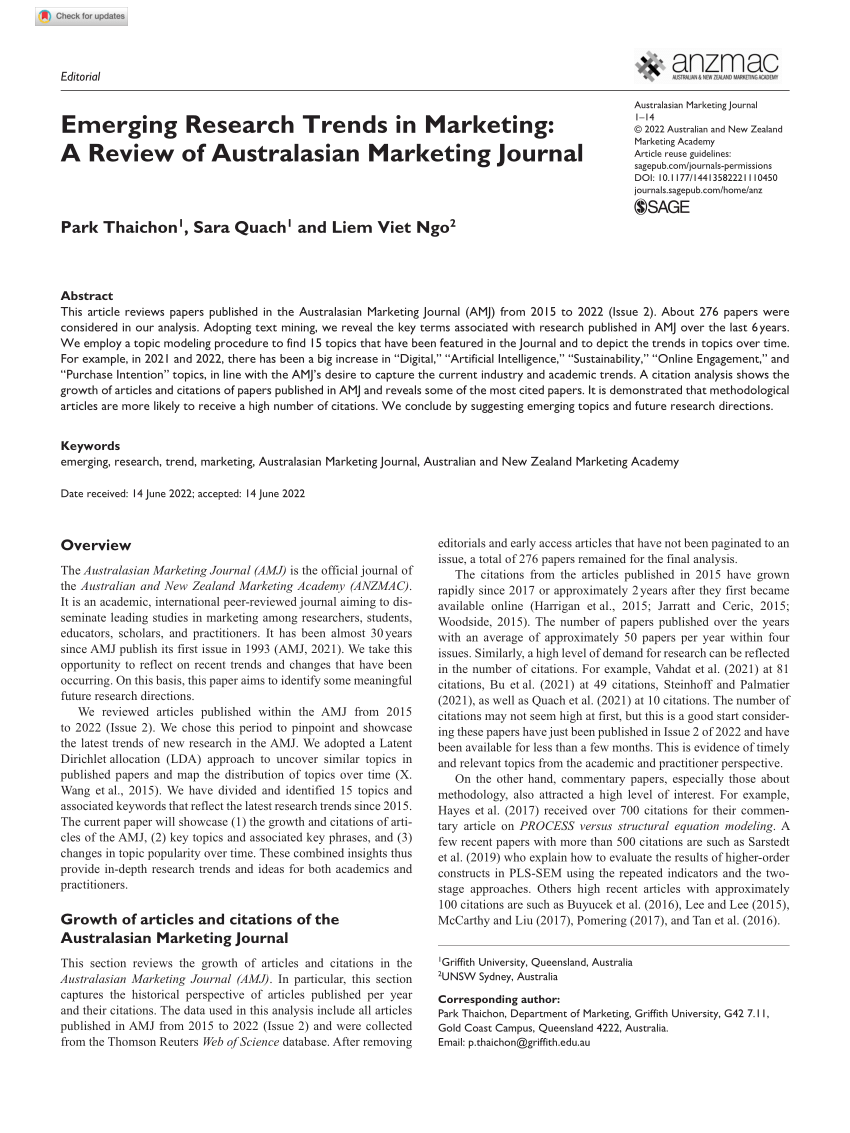 marketing research articles pdf