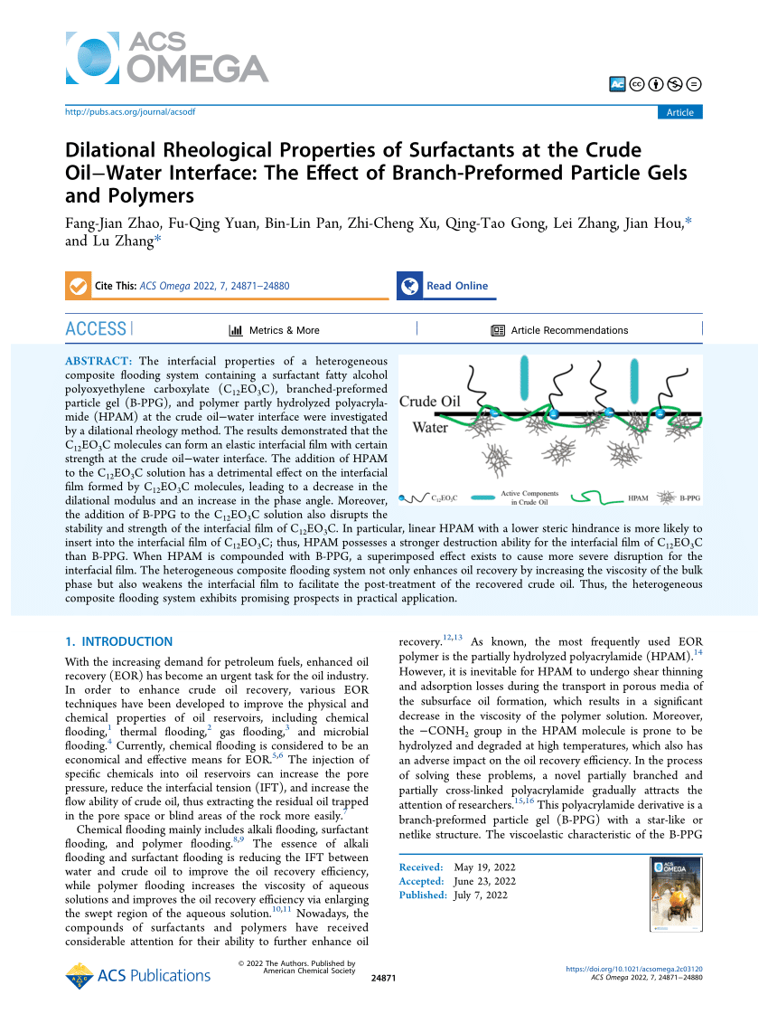 Mobility of Water and Polymer Species and Rheological Properties