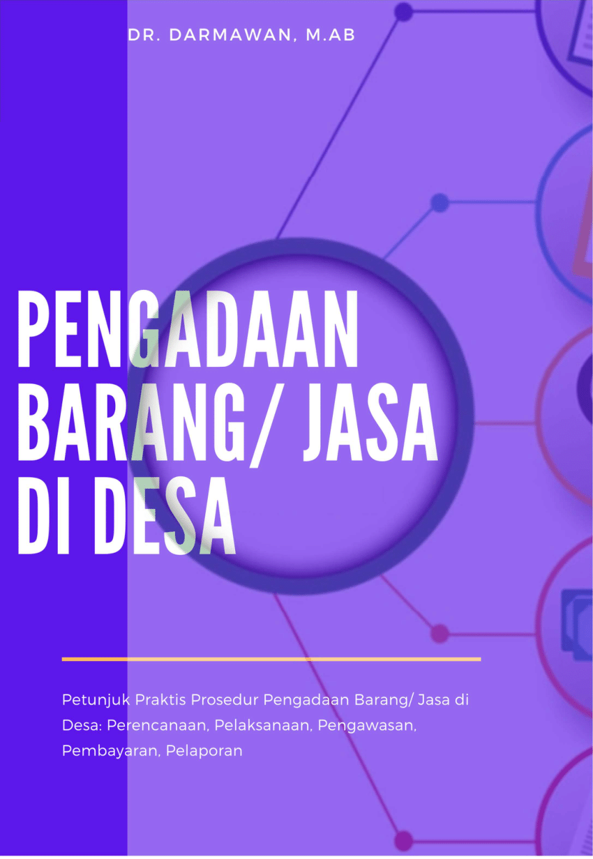 Pdf Pengadaan Barang Dan Jasa Di Desa