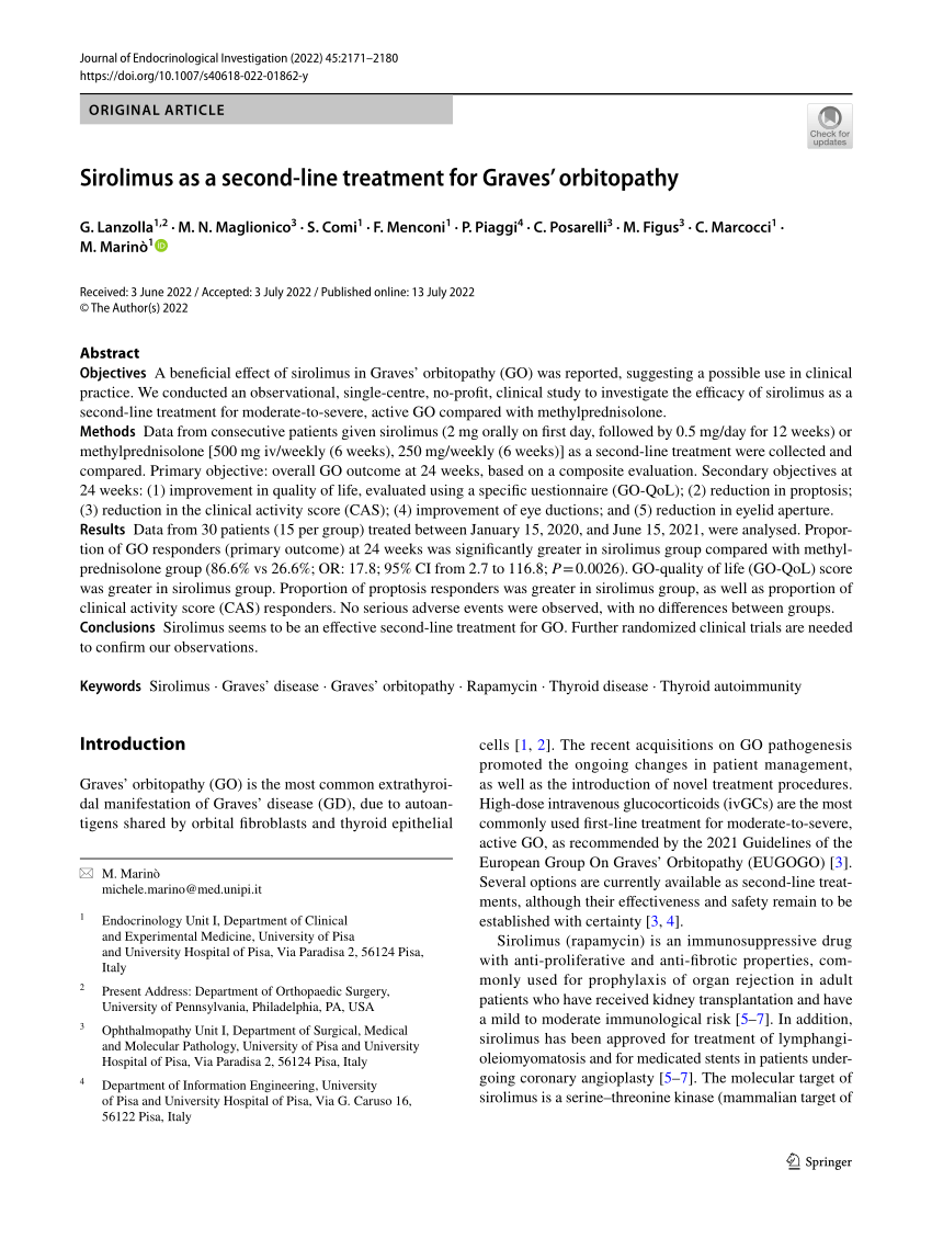 Statins for Graves' orbitopathy (STAGO): a phase 2, open-label, adaptive,  single centre, randomised clinical trial - The Lancet Diabetes &  Endocrinology