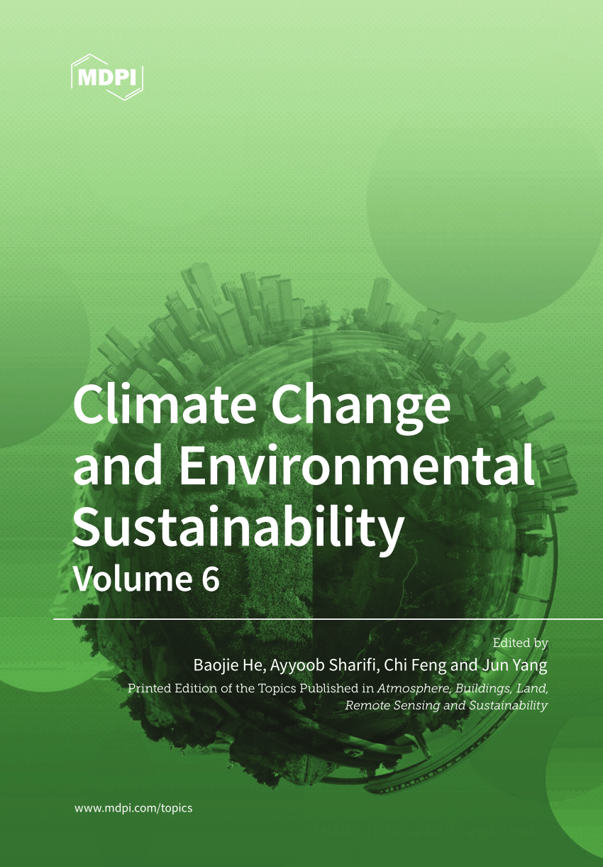 PDF) Climate Change and Environmental Sustainability Volume 6