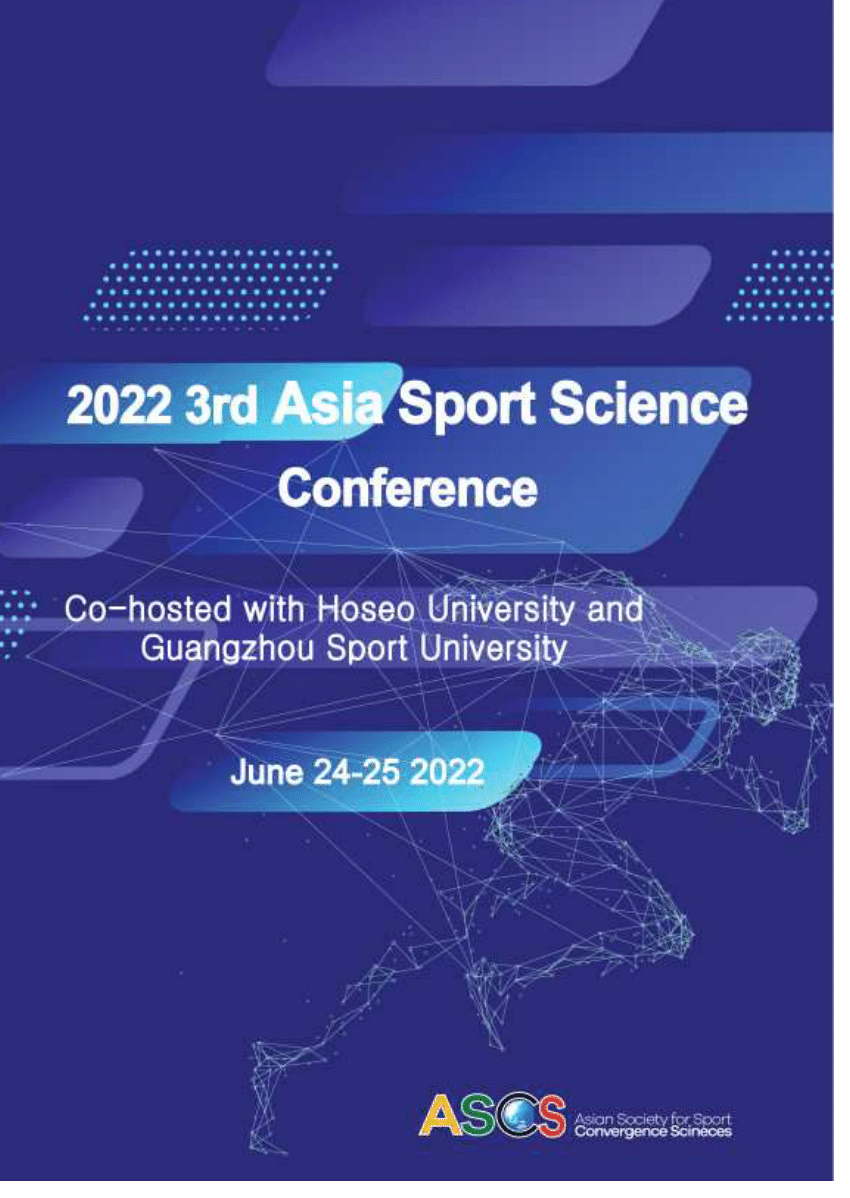 (PDF) eProceeding of 2022 3rd Asia Sport Science Conference