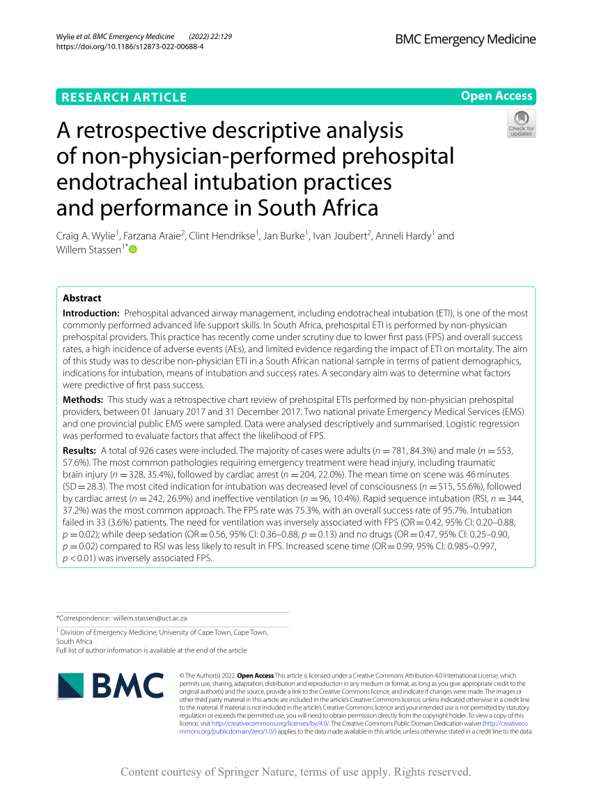 EMS case study: Review surgical airway challenges; best practices