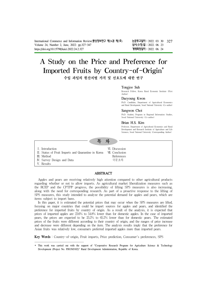 pdf-a-study-on-the-price-and-preference-for-imported-fruits-by