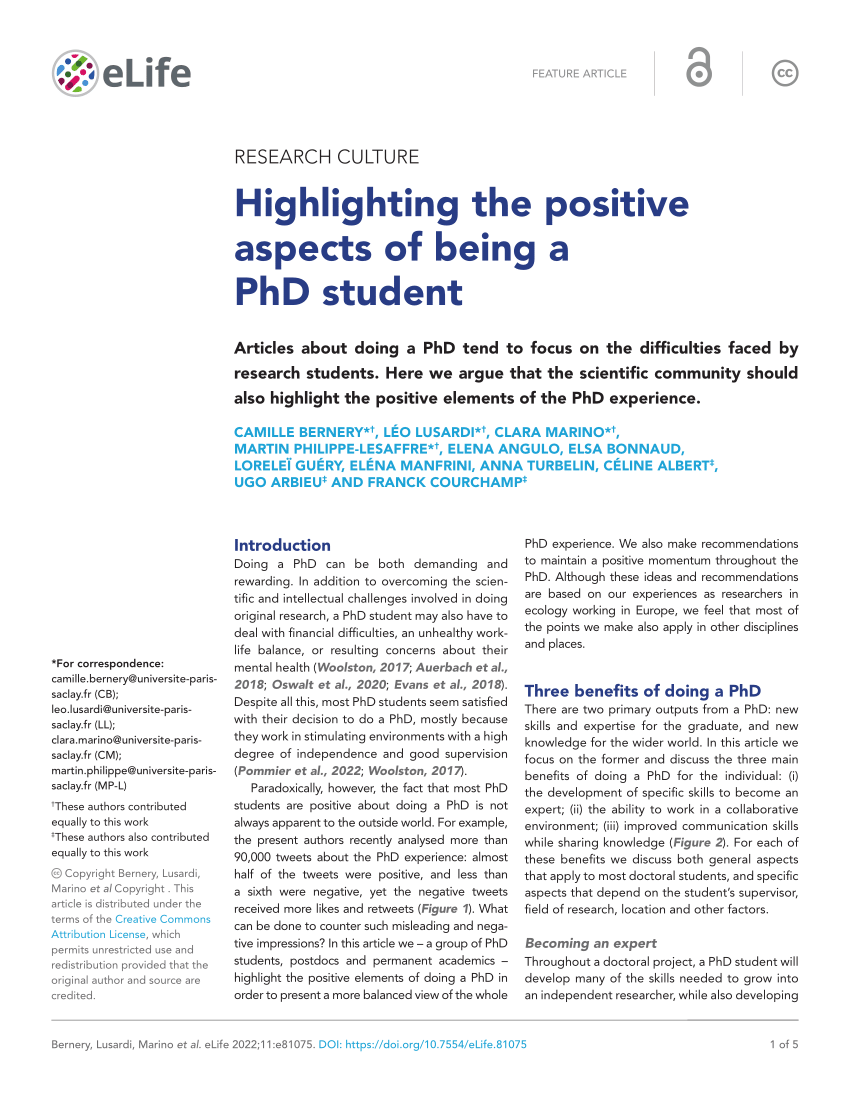 phd positive