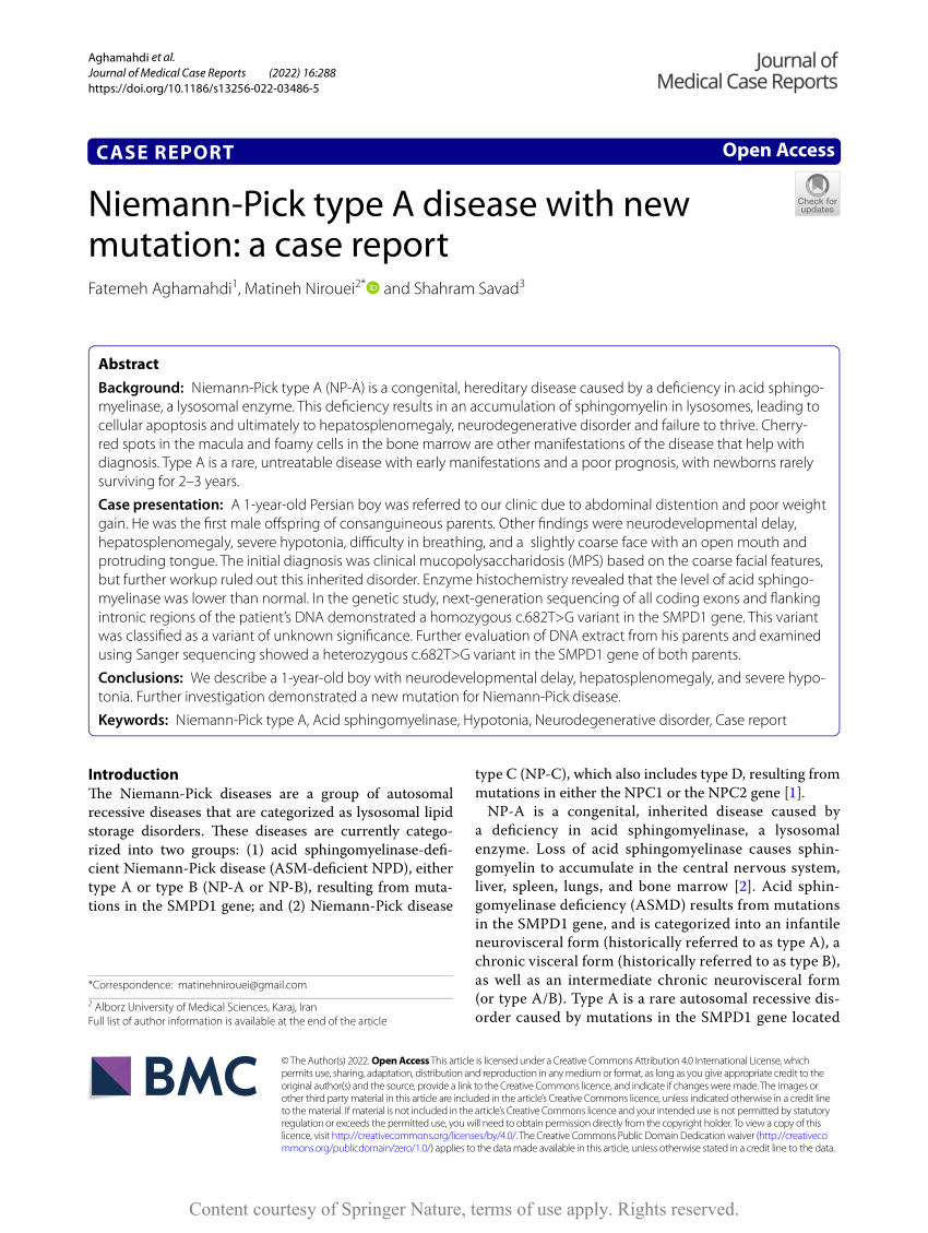 Successful Outcome of Pregnancy in Niemann–Pick Disease Type B: A