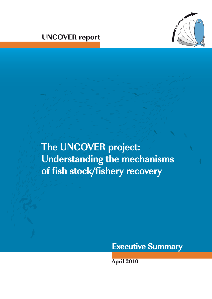 PDF UNCOVER EU FP6 project Executive Summary April 2010 The  