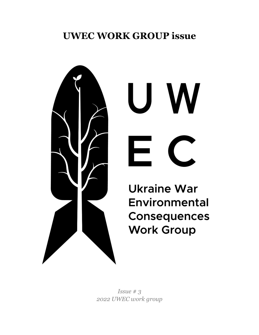 (PDF) Экологические последствия войны. Журнал UWEC Выпуск 3