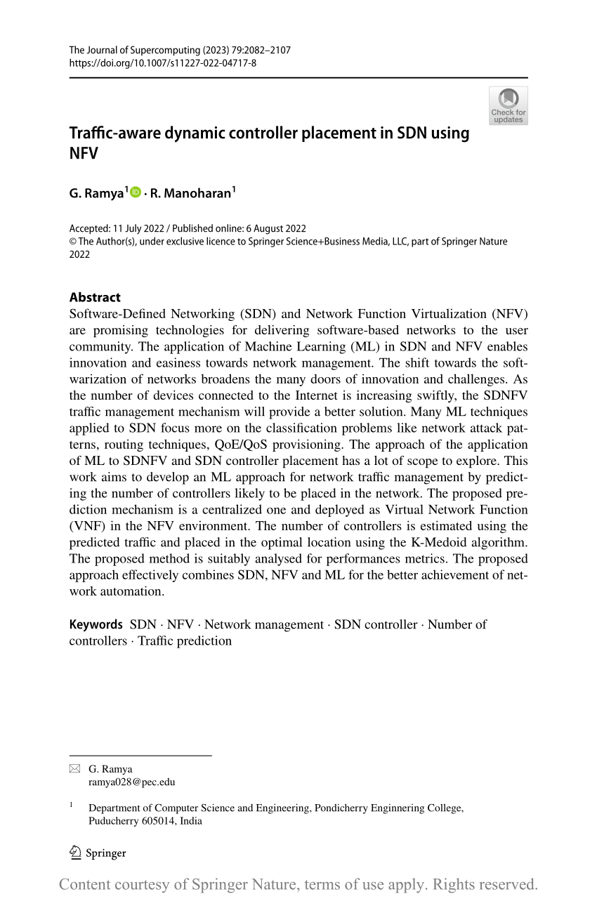 traffic aware dynamic controller assignment in sdn