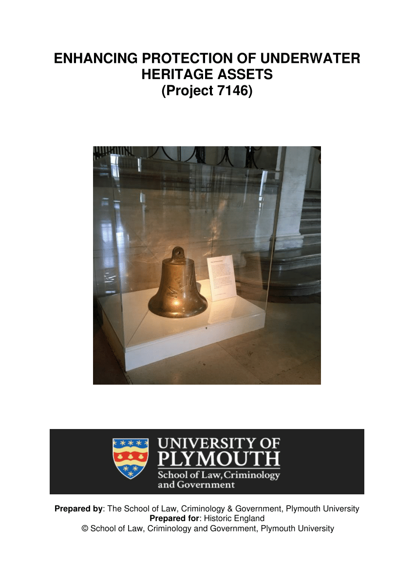 PDF) ENHANCING PROTECTION OF UNDERWATER HERITAGE ASSETS (Project 7146)