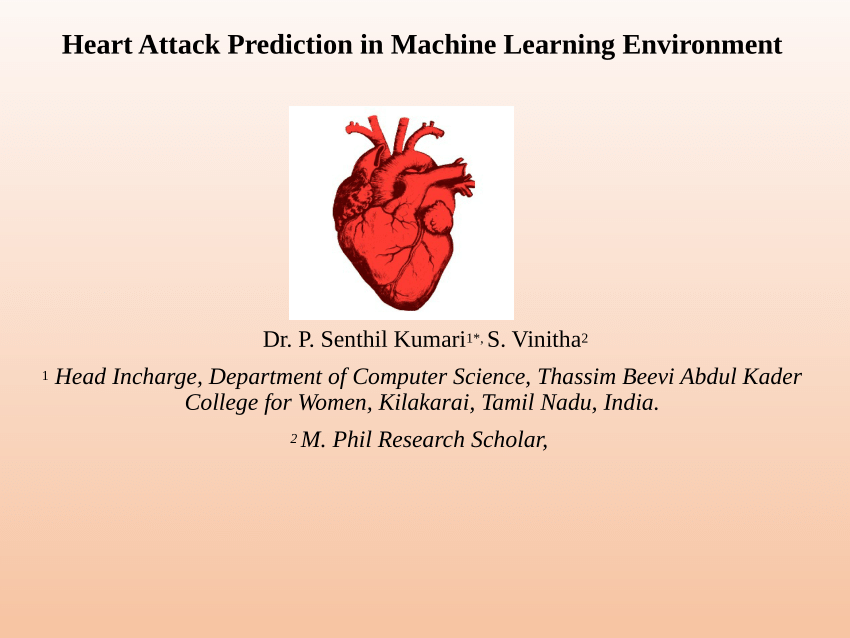 heart attack research paper