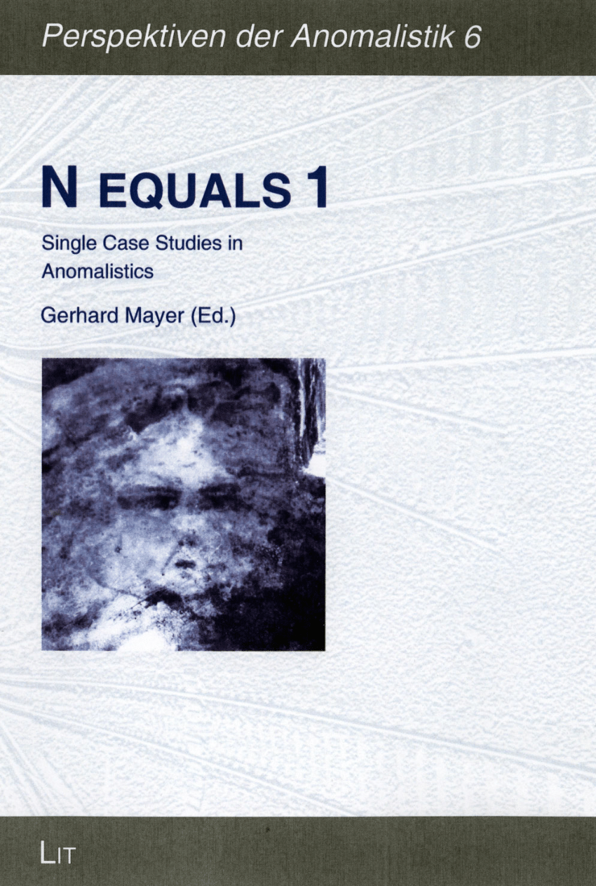 PDF) N Equals 1 Single Case Studies in Anomalistics image