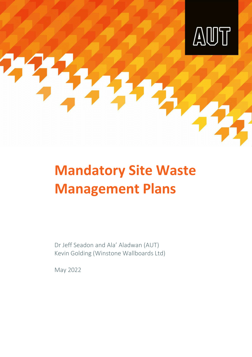 pdf-mandatory-site-waste-management-plans