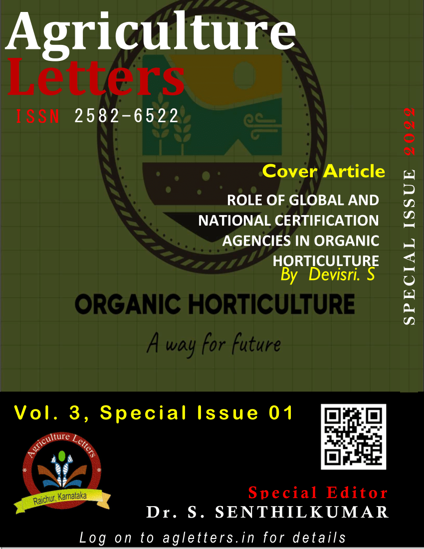 PDF Agriculture Letters Special Issue 2022   Largepreview 