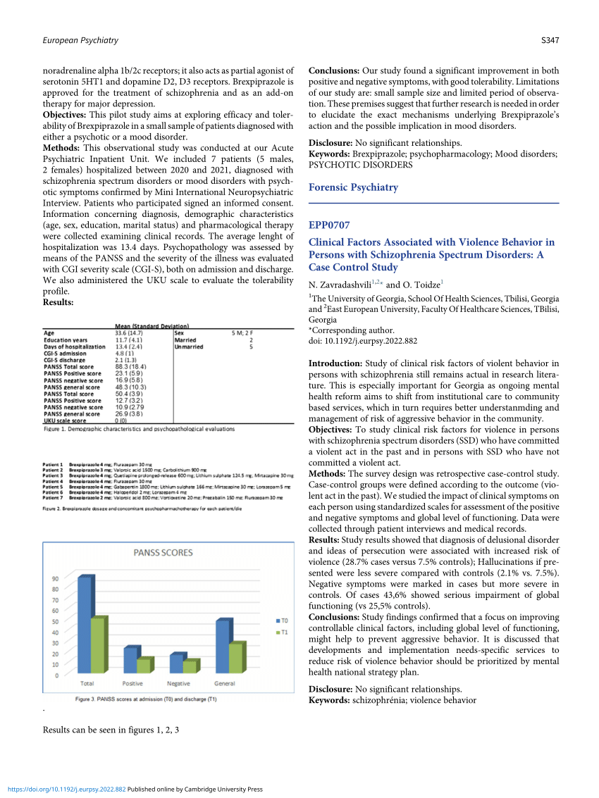 schizophrenia violence case study