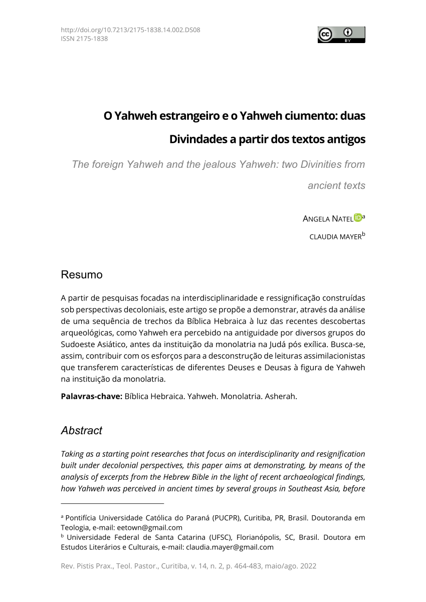 Yahweh: definição, origem e história - Significados