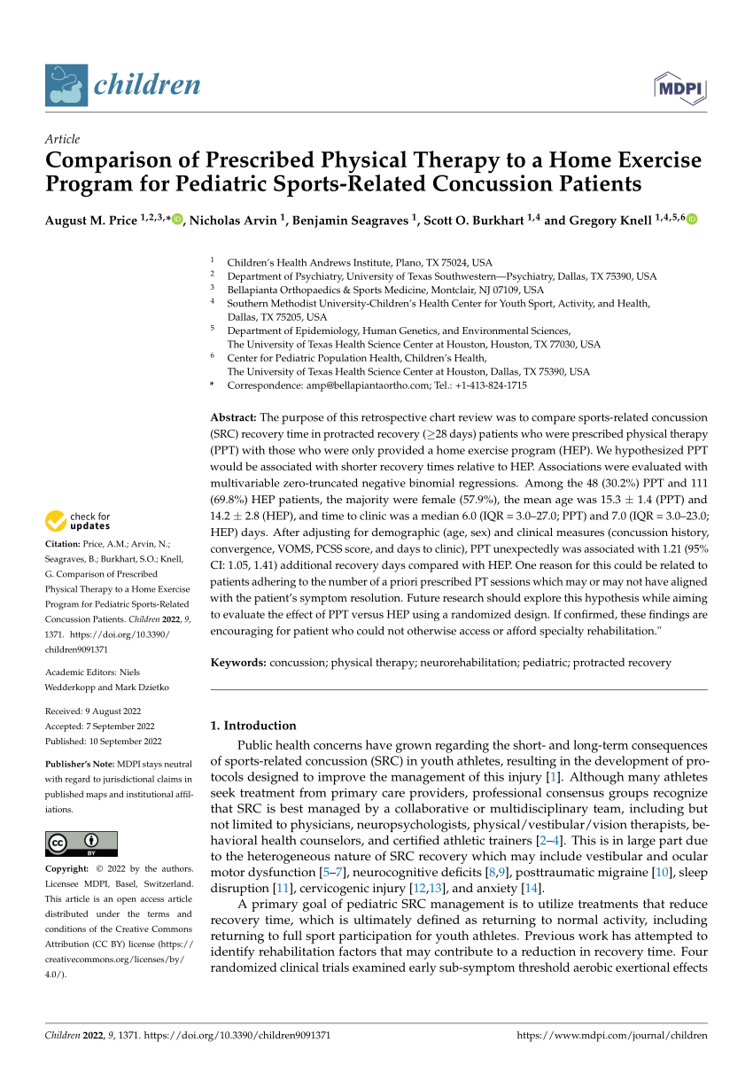 pdf-comparison-of-prescribed-physical-therapy-to-a-home-exercise