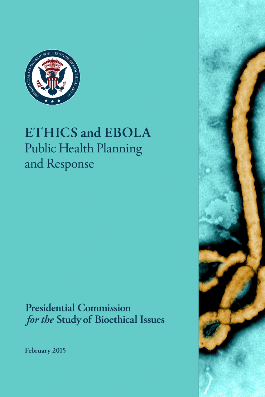 PDF Ethics and Ebola Public Health Planning and Response