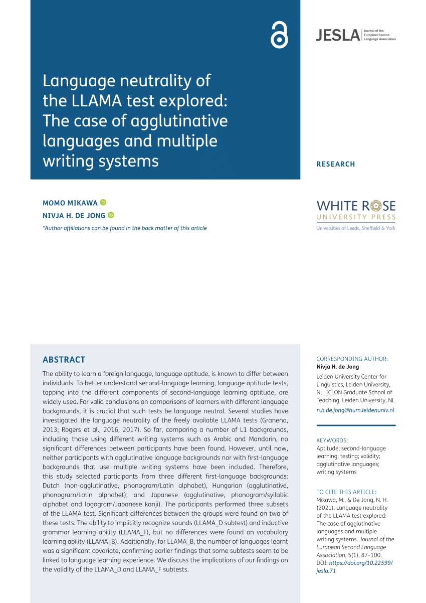 pdf-language-neutrality-of-the-llama-test-explored-the-case-of-agglutinative-languages-and