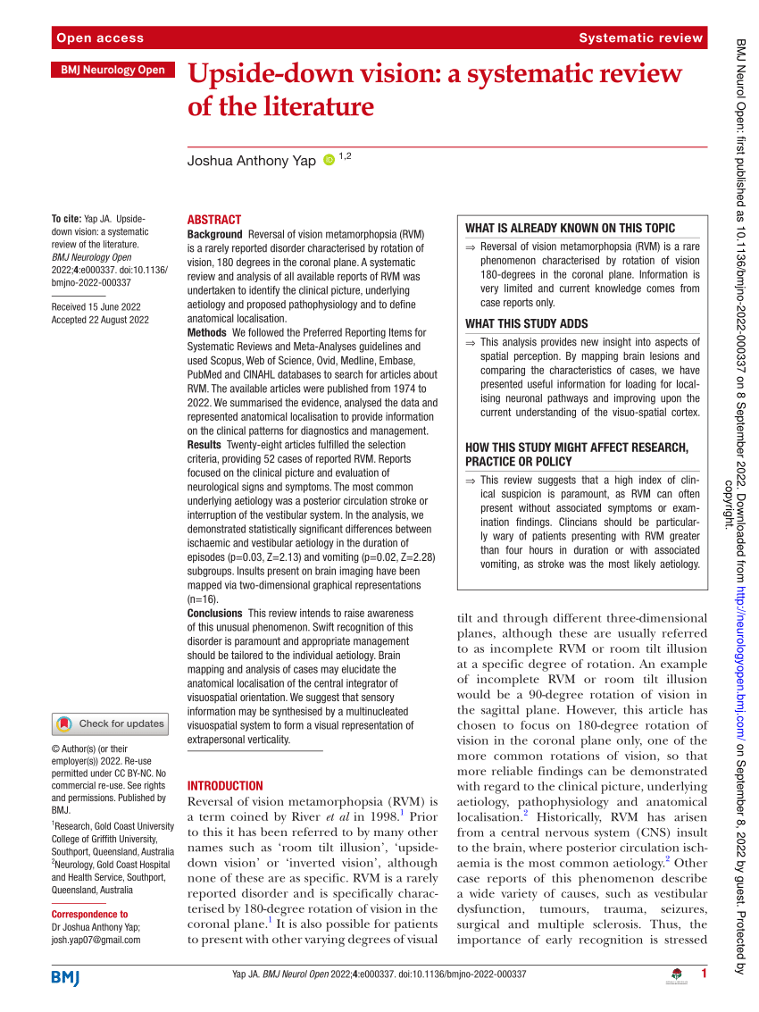 pdf-upside-down-vision-a-systematic-review-of-the-literature