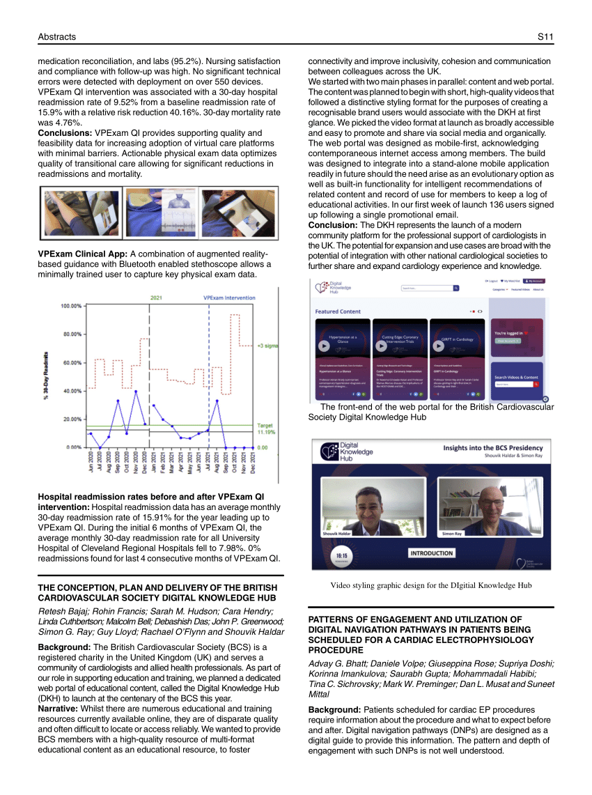 (PDF) THE CONCEPTION, PLAN AND DELIVERY OF THE BRITISH CARDIOVASCULAR