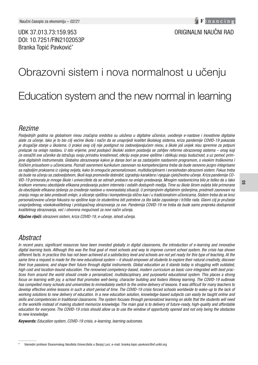 quantitative research about new normal education