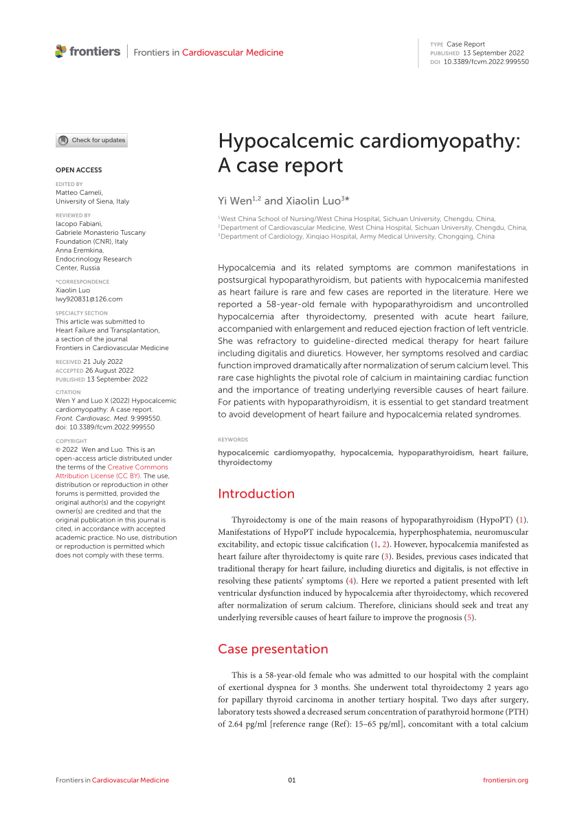 case study about cardiomyopathy