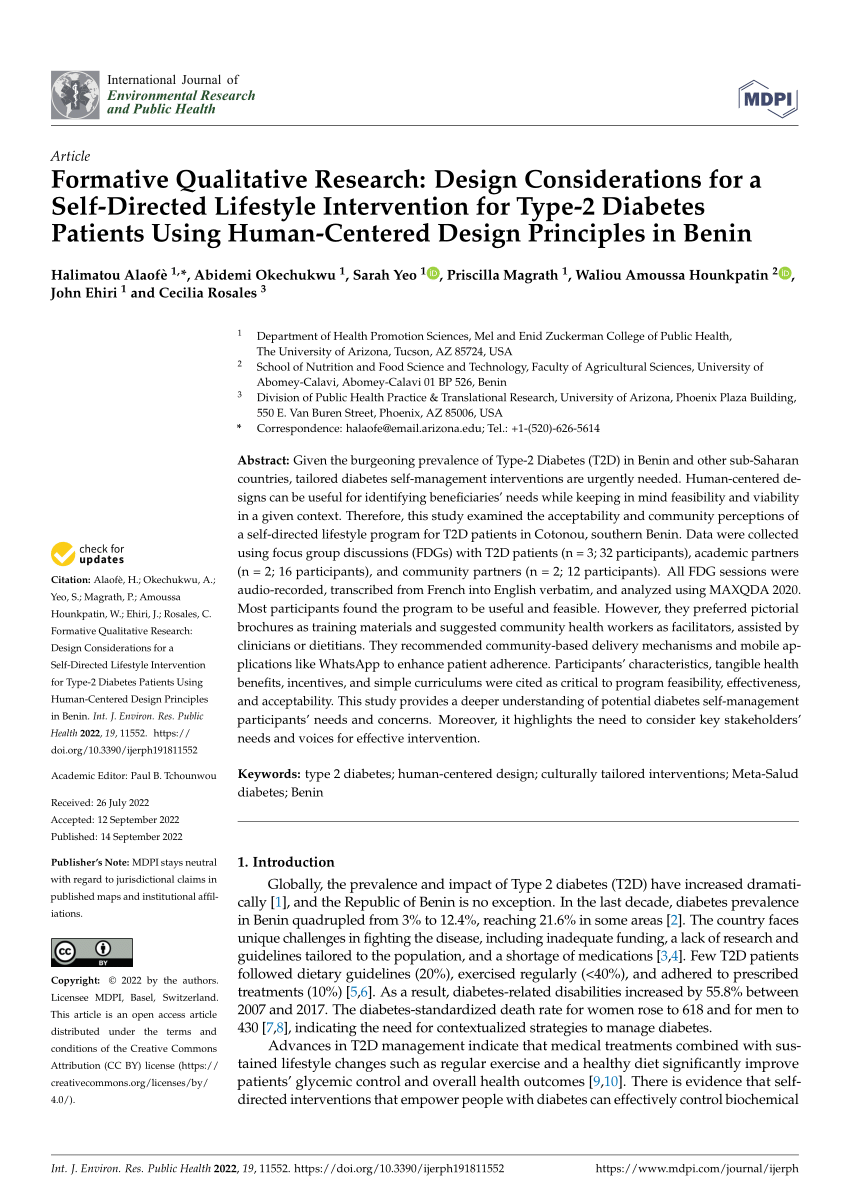 qualitative research type 2 diabetes