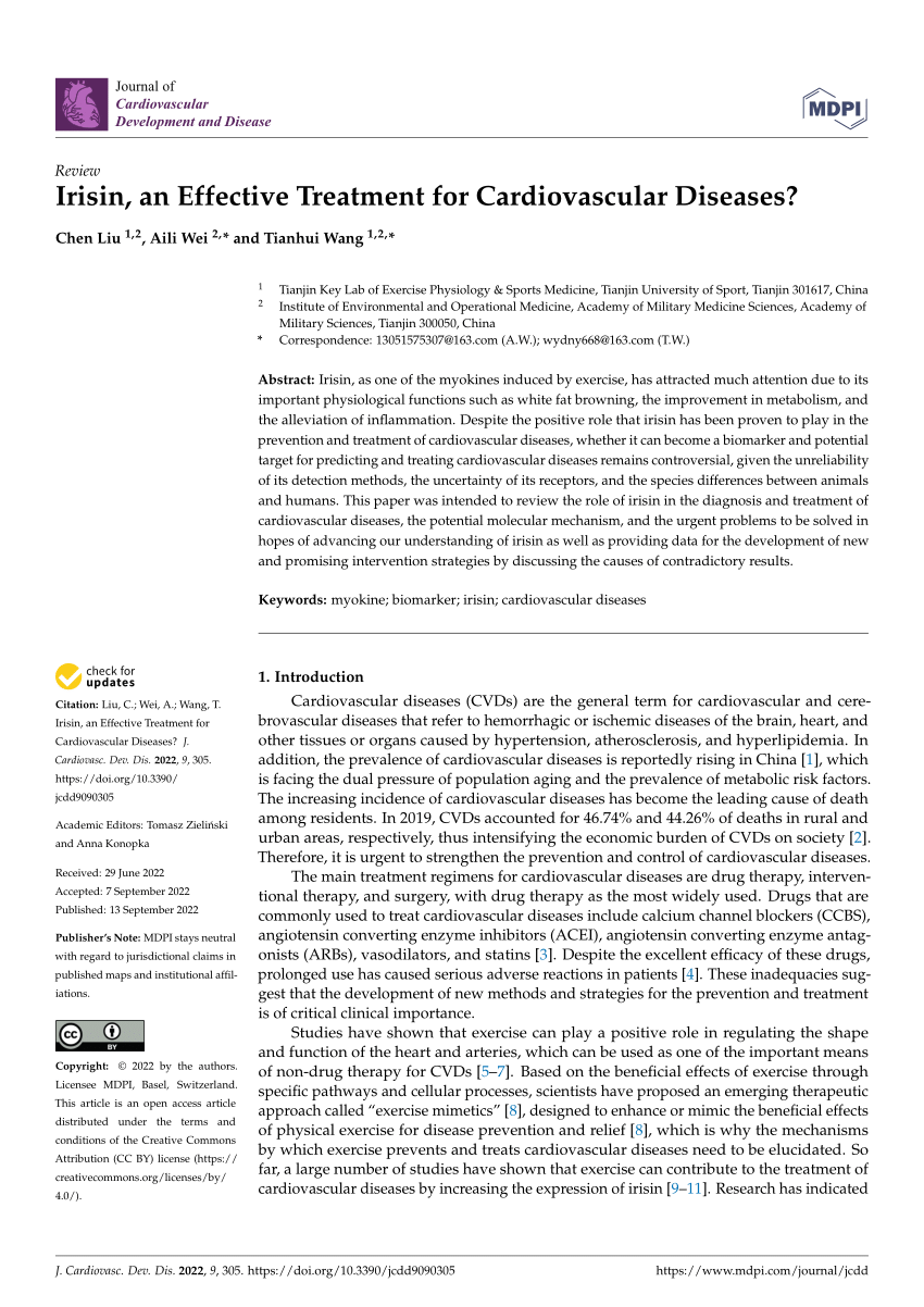 The role of Irisin in multiorgan protection