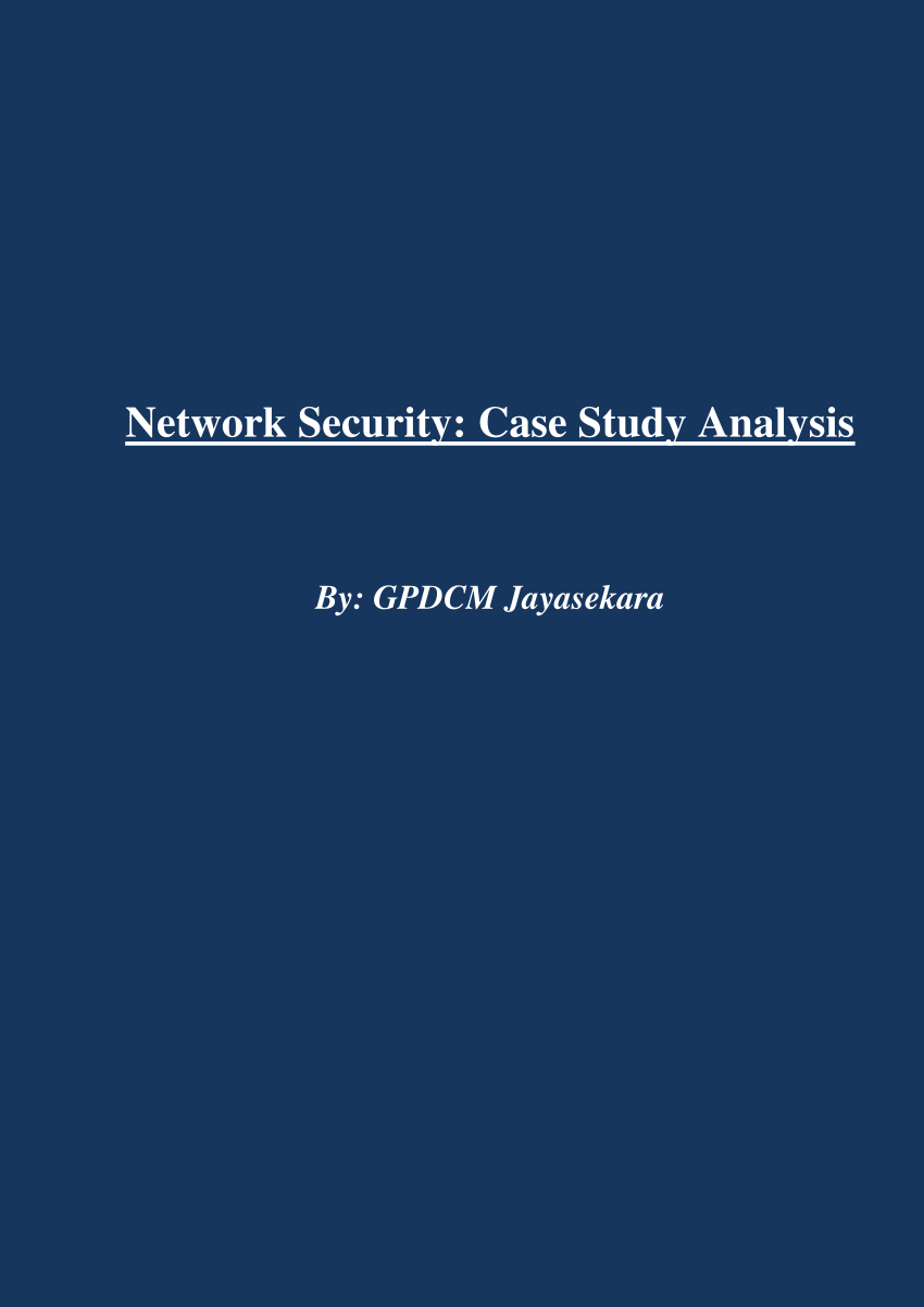 case study network security