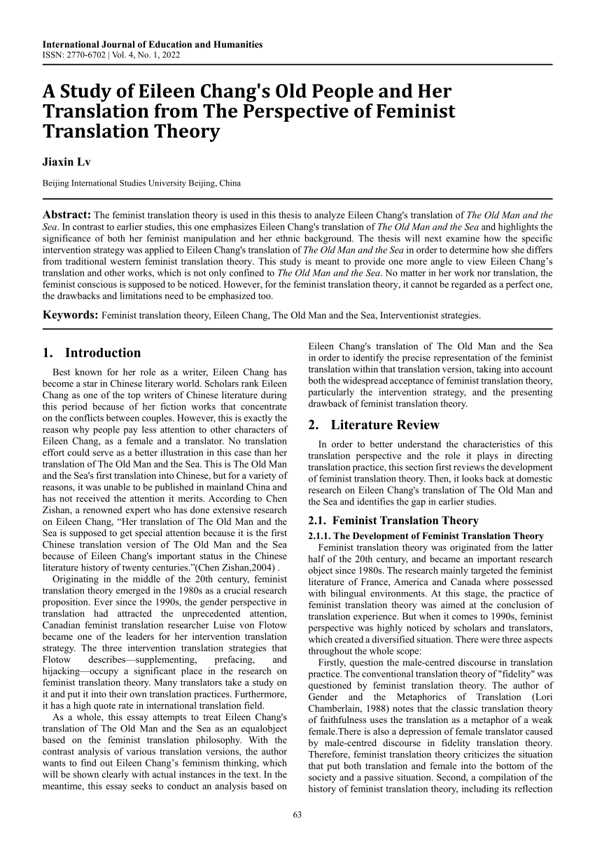 feminist translation theory