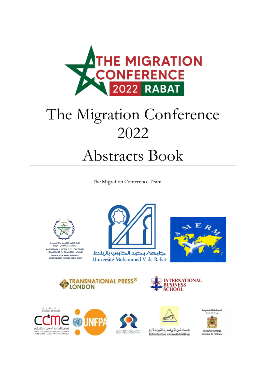 (PDF) The Migration Conference 2022 Abstracts Book
