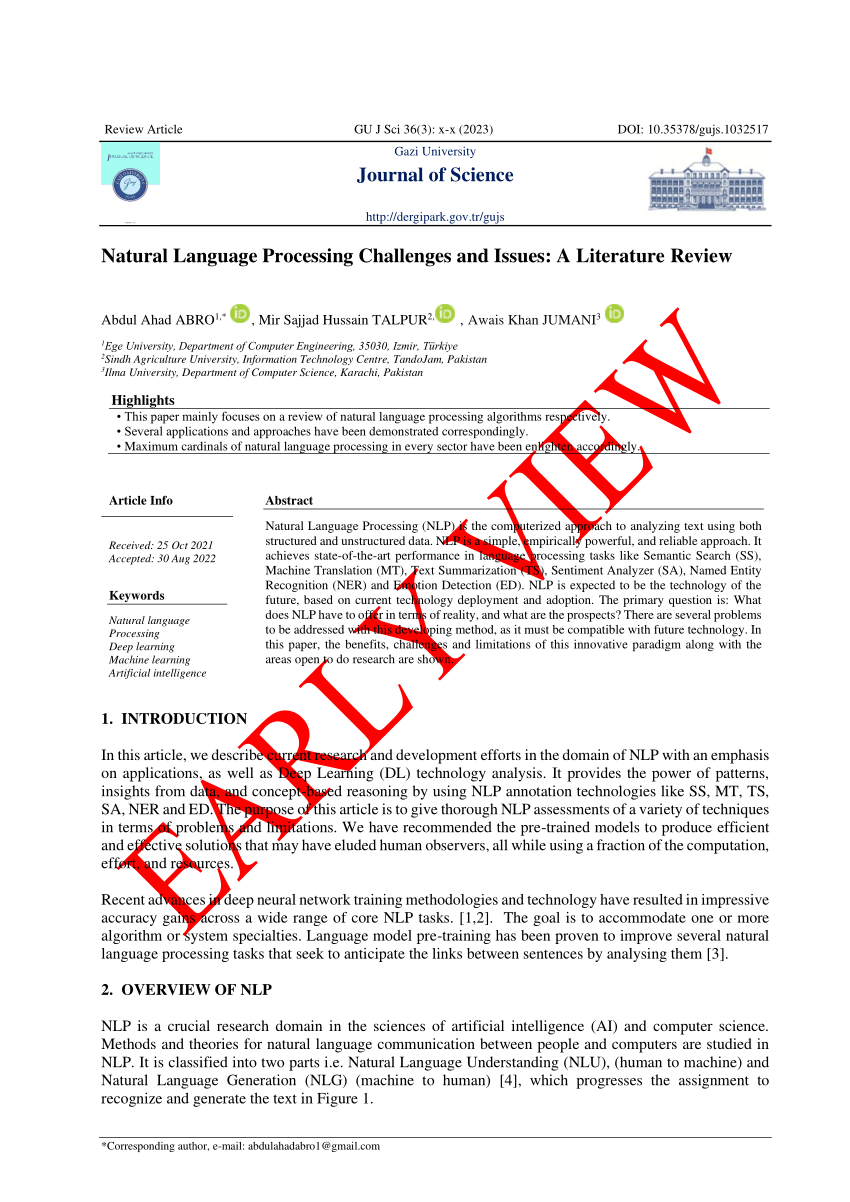 research papers on natural language processing