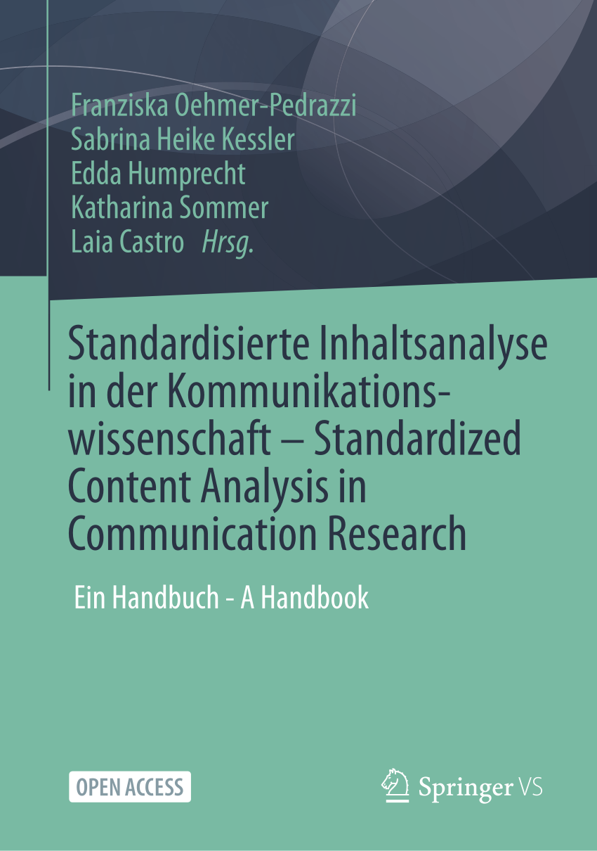 standardized content analysis in communication research