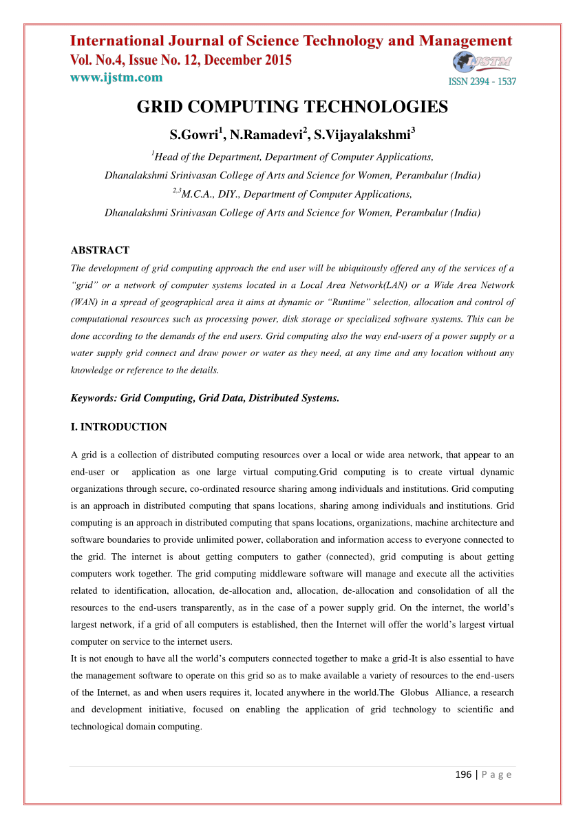 grid computing research paper pdf