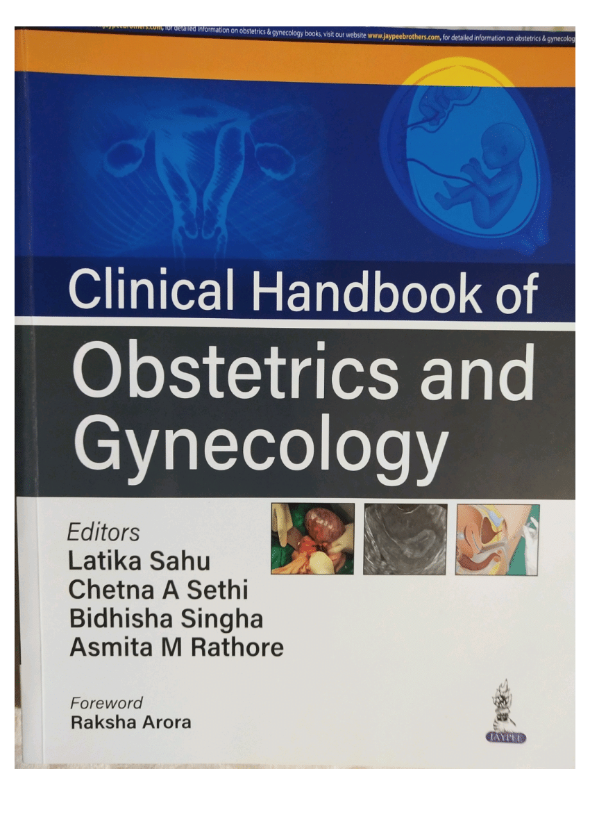 Pdf Clinical Handbook Of Obstetrics And Gynecology