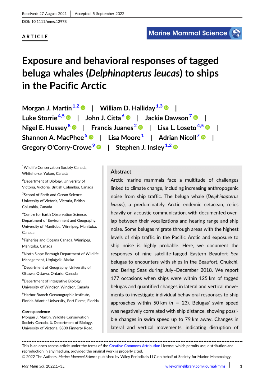 Frontiers  Environmental, behavioral, and design-related factors affect  accuracy and precision of beluga abundance estimates from aerial surveys