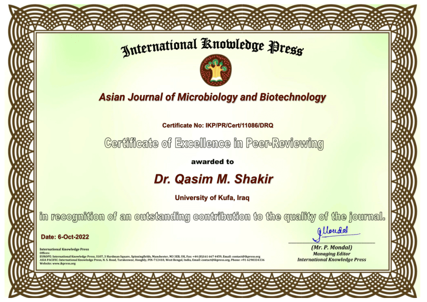 (PDF) Asian Journal of Microbiology and Biotechnology