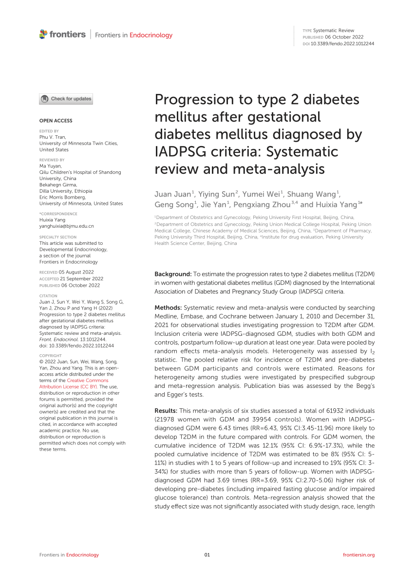 type 2 diabetes mellitus research papers