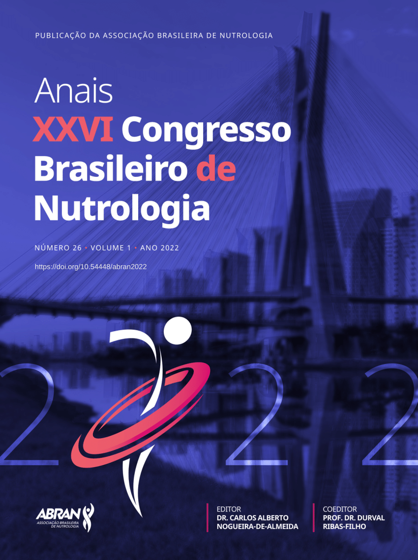 PDF) Anais XXVI Congresso Brasileiro de Nutrologia