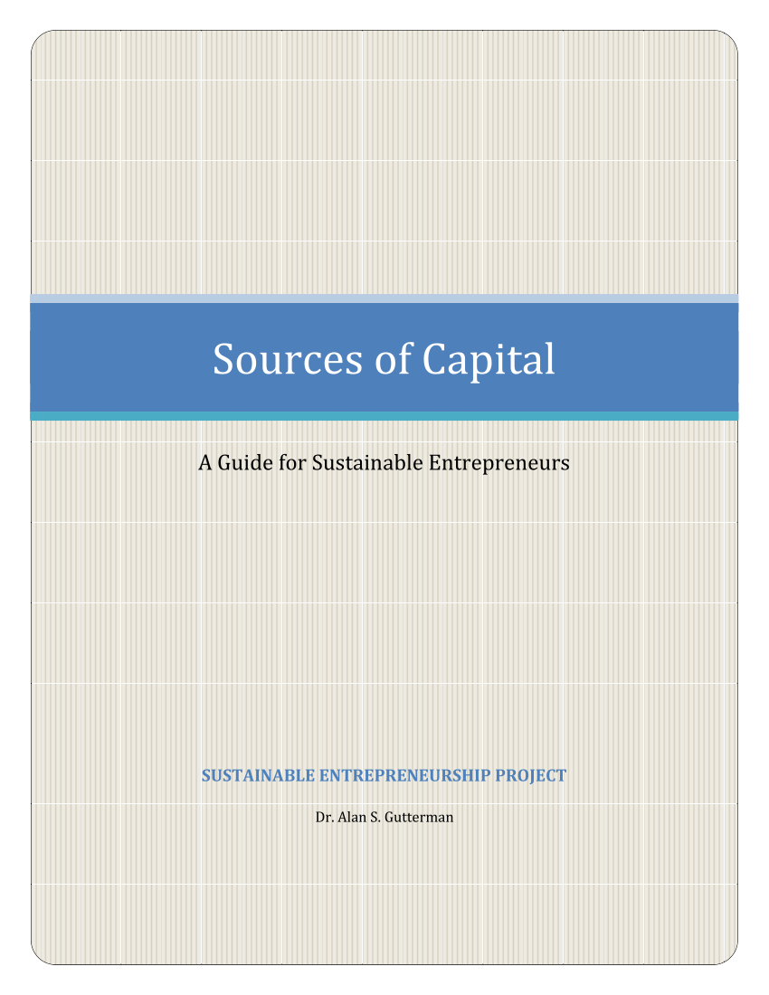 PDF Sources of Capital